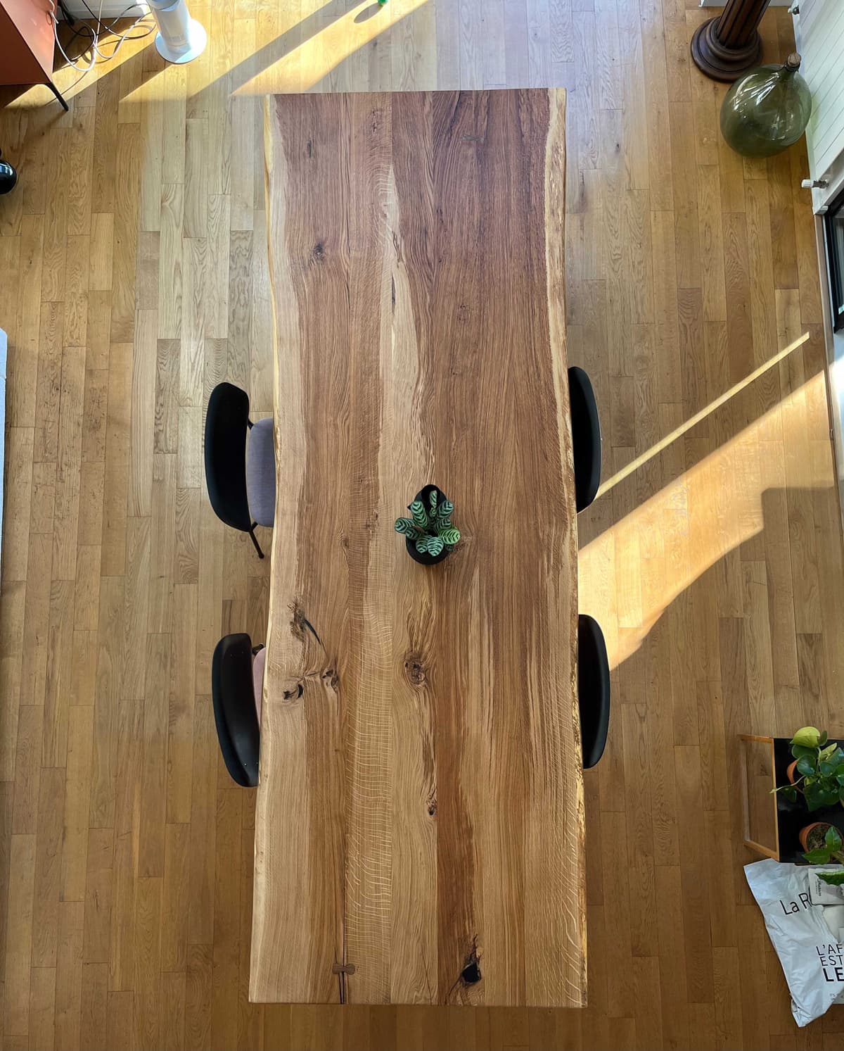 Table en Chêne — Aménagement Montpellier